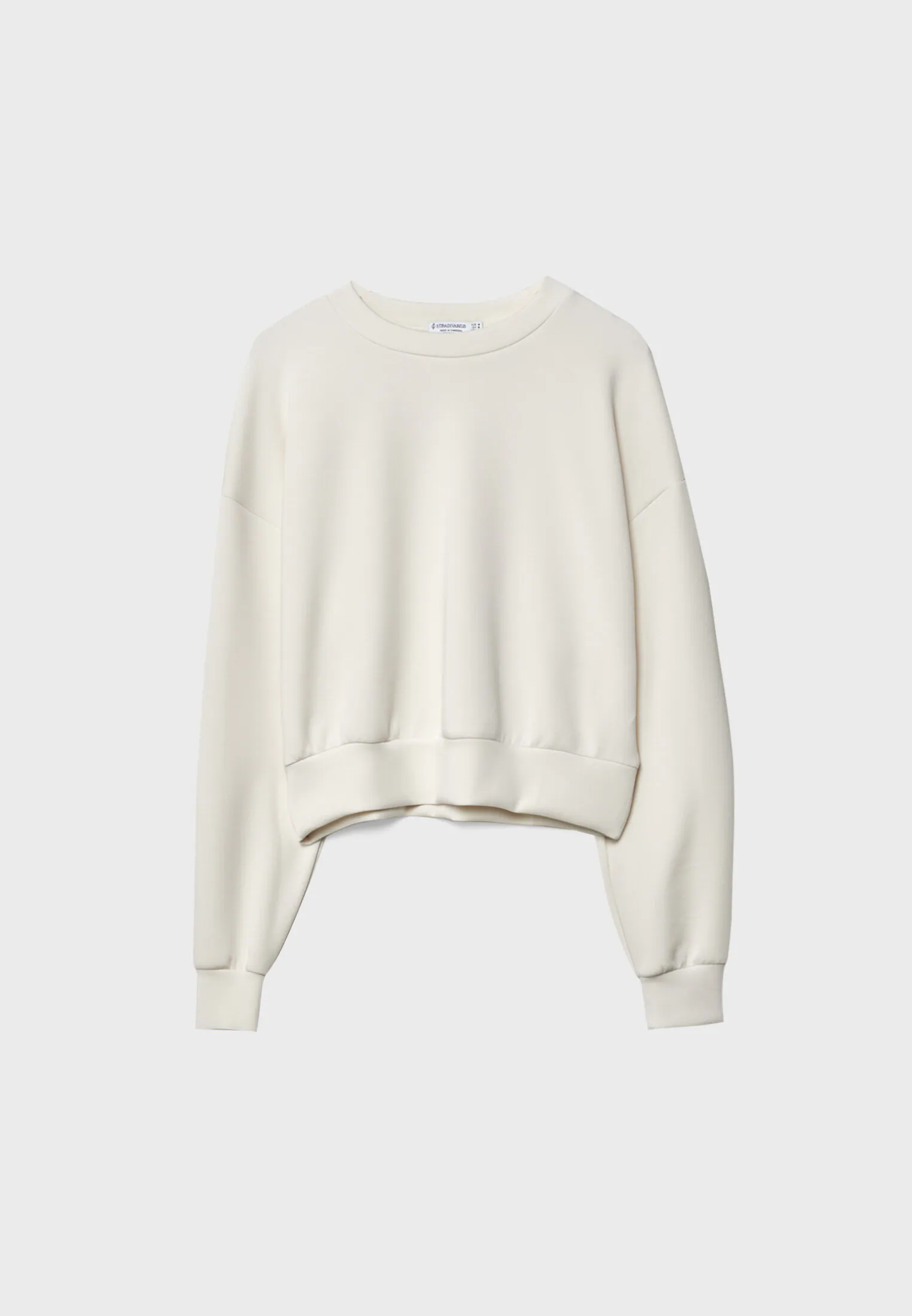 STRIPED PONCHO IN COTTON TOWELLING