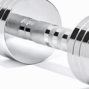 Adjustable Chrome Dumbbell Set